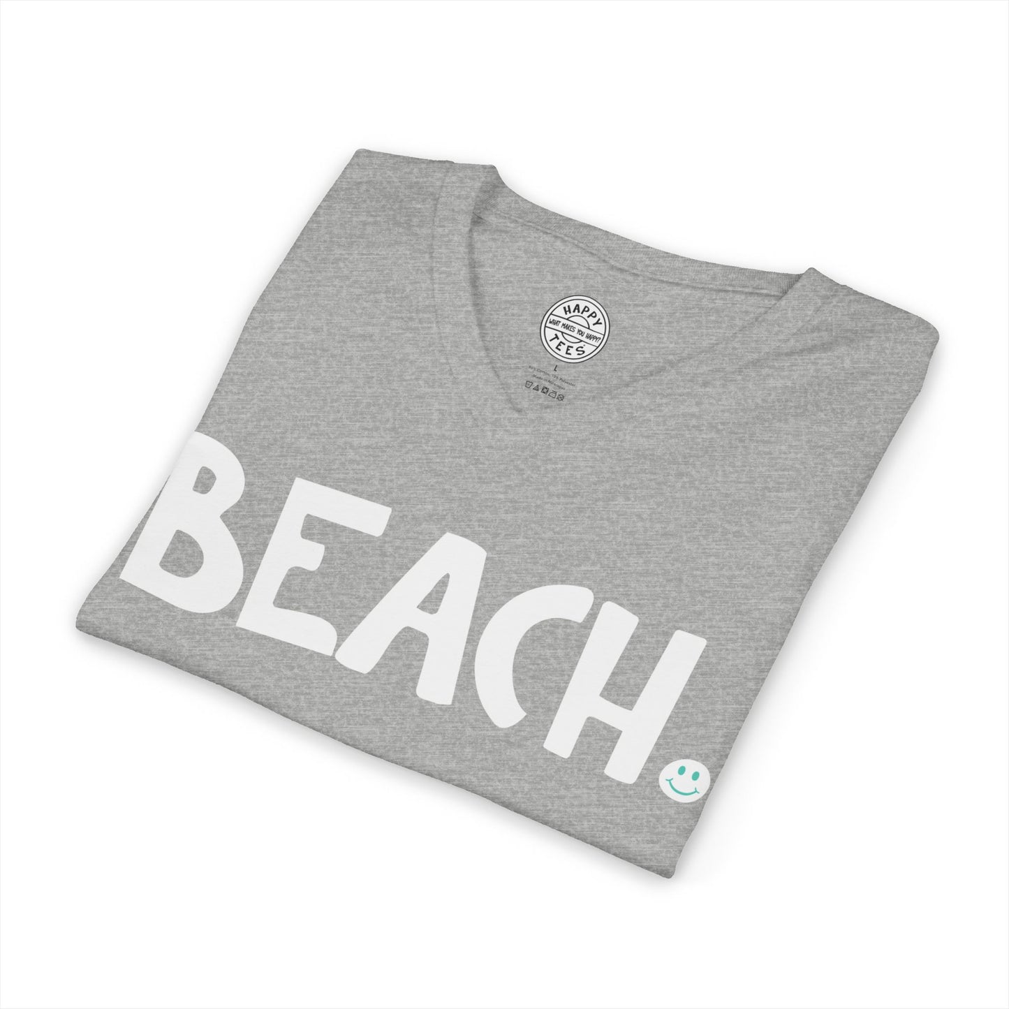 BEACH Happy Tee (V-Neck)