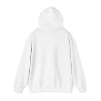LOVE Happy Tee (White Hoodie with red graphic)  Hoodie  HAPPY TEES® BRAND