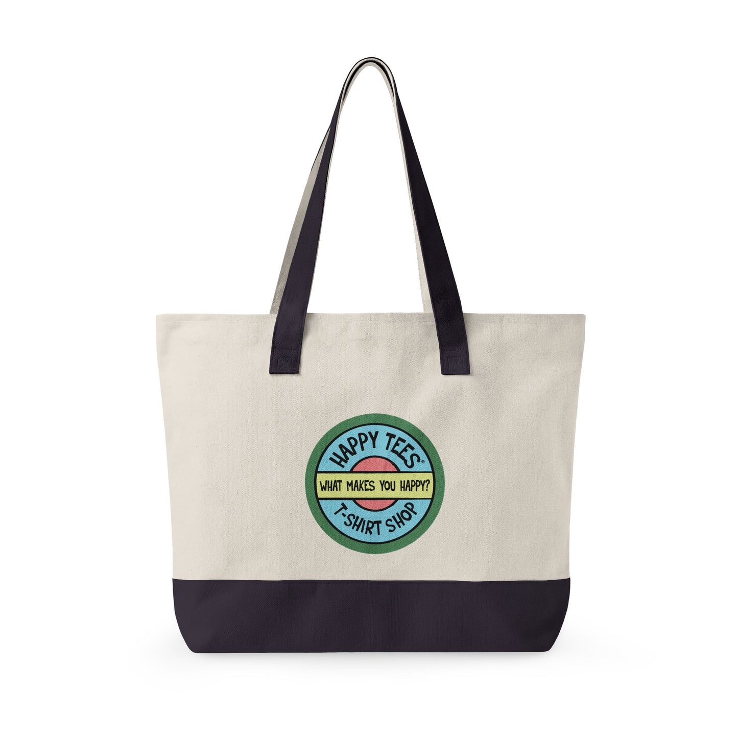 Happy Tees® Tote Bag (With Zipper)  Bags  HAPPY TEES® BRAND