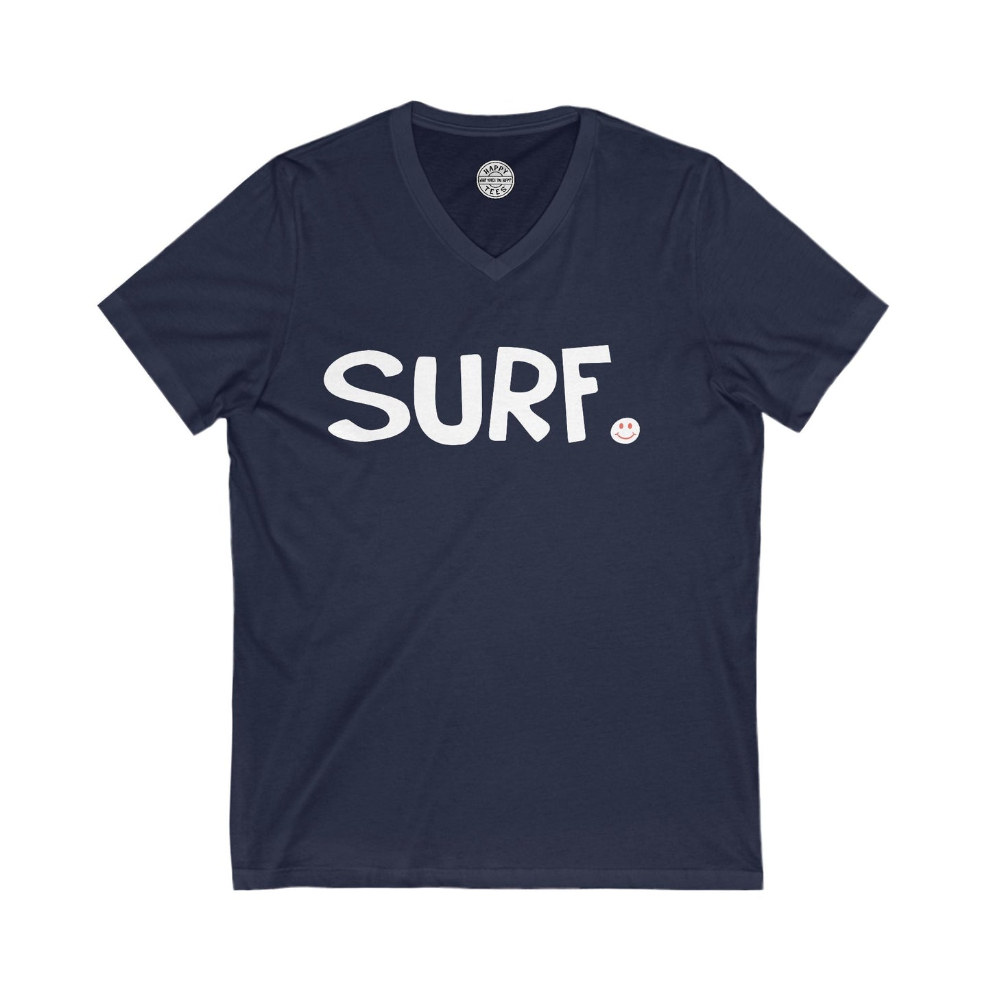 SURF Happy Tee (V-Neck)  V-neck  HAPPY TEES® BRAND