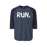 RUN Happy Tee (Long Sleeve Raglan)  Long-sleeve  HAPPY TEES® BRAND