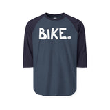 BIKE Happy Tee (Long Sleeve Raglan) Printify