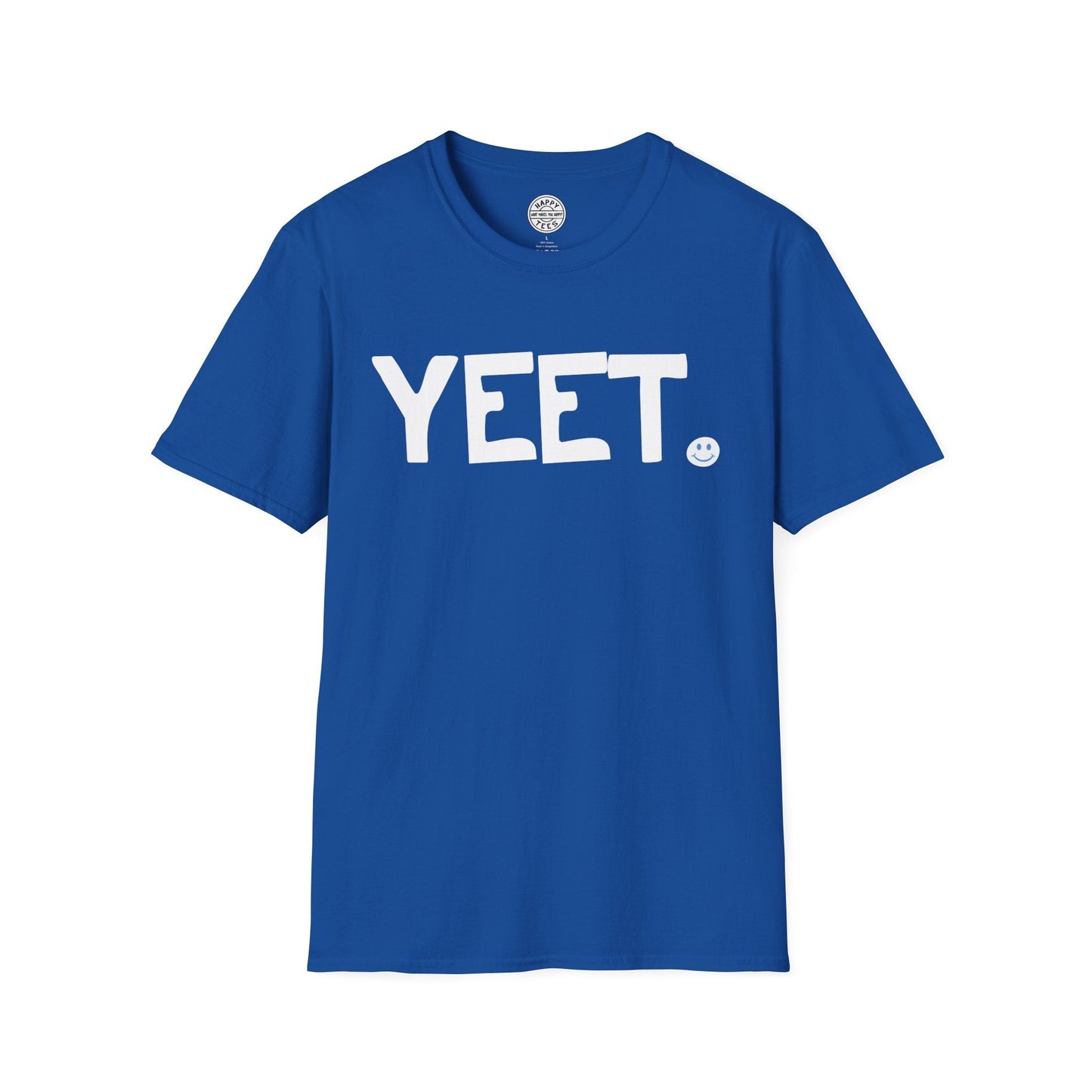 YEET Happy Tee  T-Shirt Royal / 2XL HAPPY TEES® BRAND