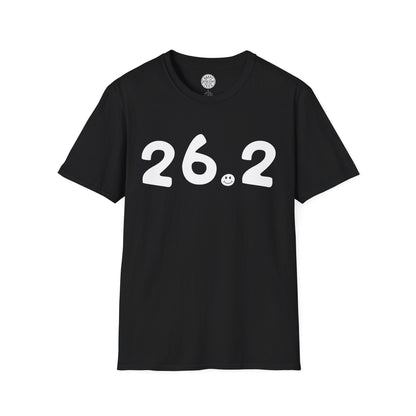 26.2 Happy Tee  T-Shirt Black / 2XL HAPPY TEES® BRAND