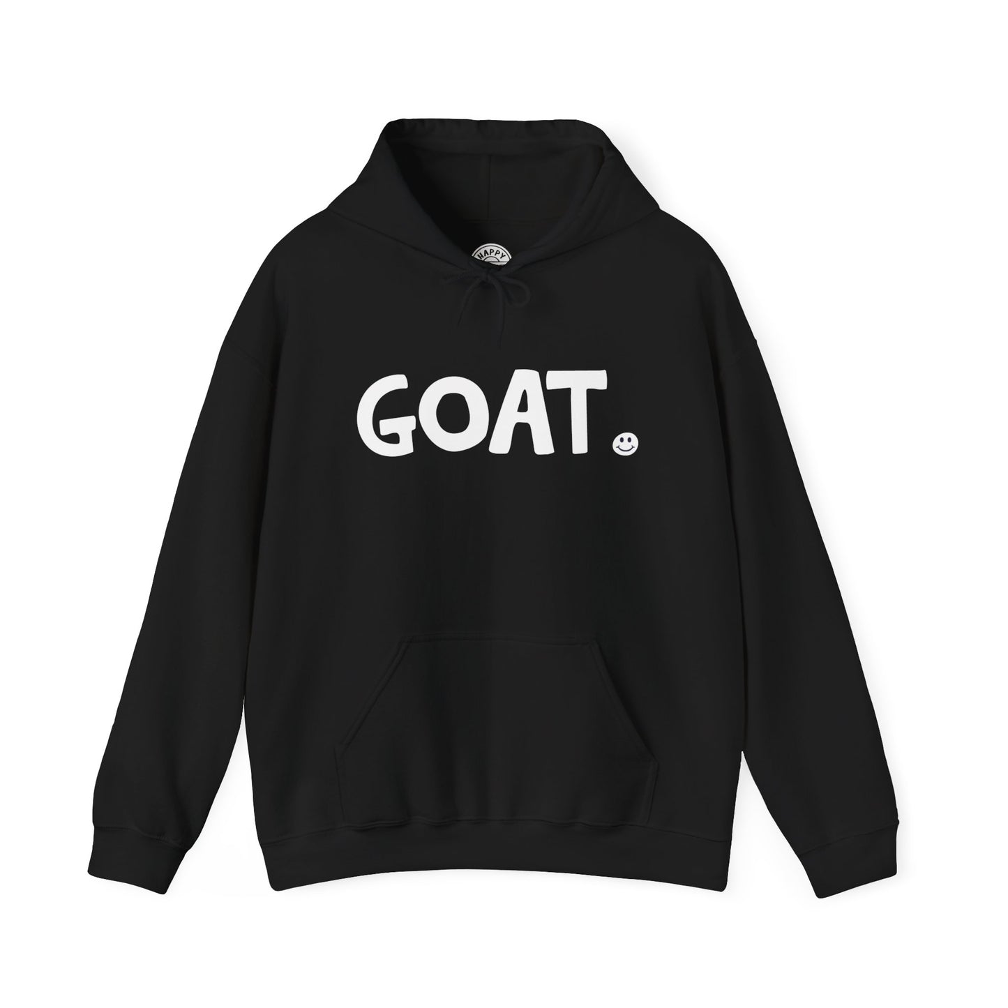 GOAT Happy Tee (Hoodie)  Hoodie  HAPPY TEES® BRAND