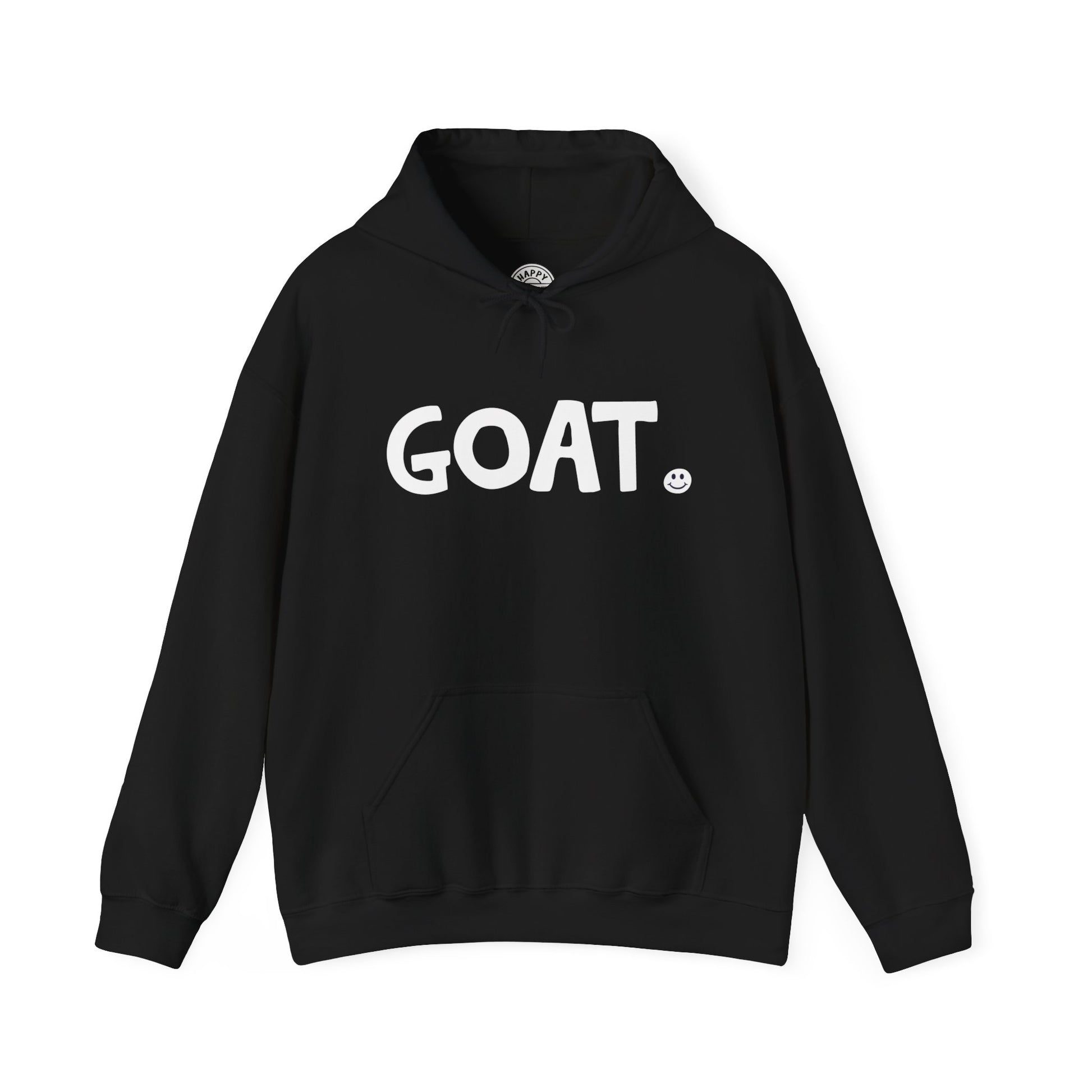 GOAT Happy Tee (Hoodie)  Hoodie  HAPPY TEES® BRAND