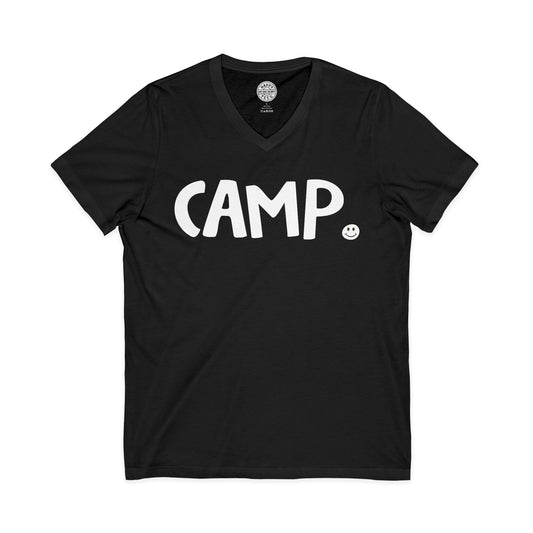 CAMP Happy Tee (V-Neck)  V-neck  HAPPY TEES® BRAND