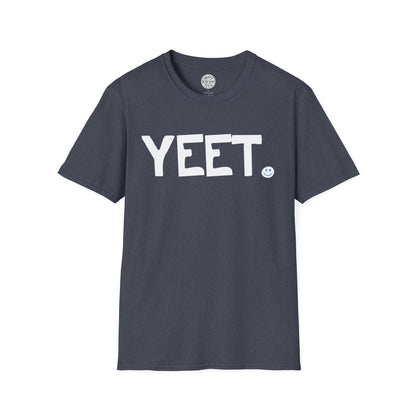 YEET Happy Tee  T-Shirt Heather Navy / 2XL HAPPY TEES® BRAND