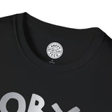 OBX Happy Tee (Silver)  T-Shirt  HAPPY TEES® BRAND