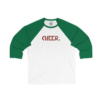 CHEER Happy Tee (Long Sleeve Baseball Tee)