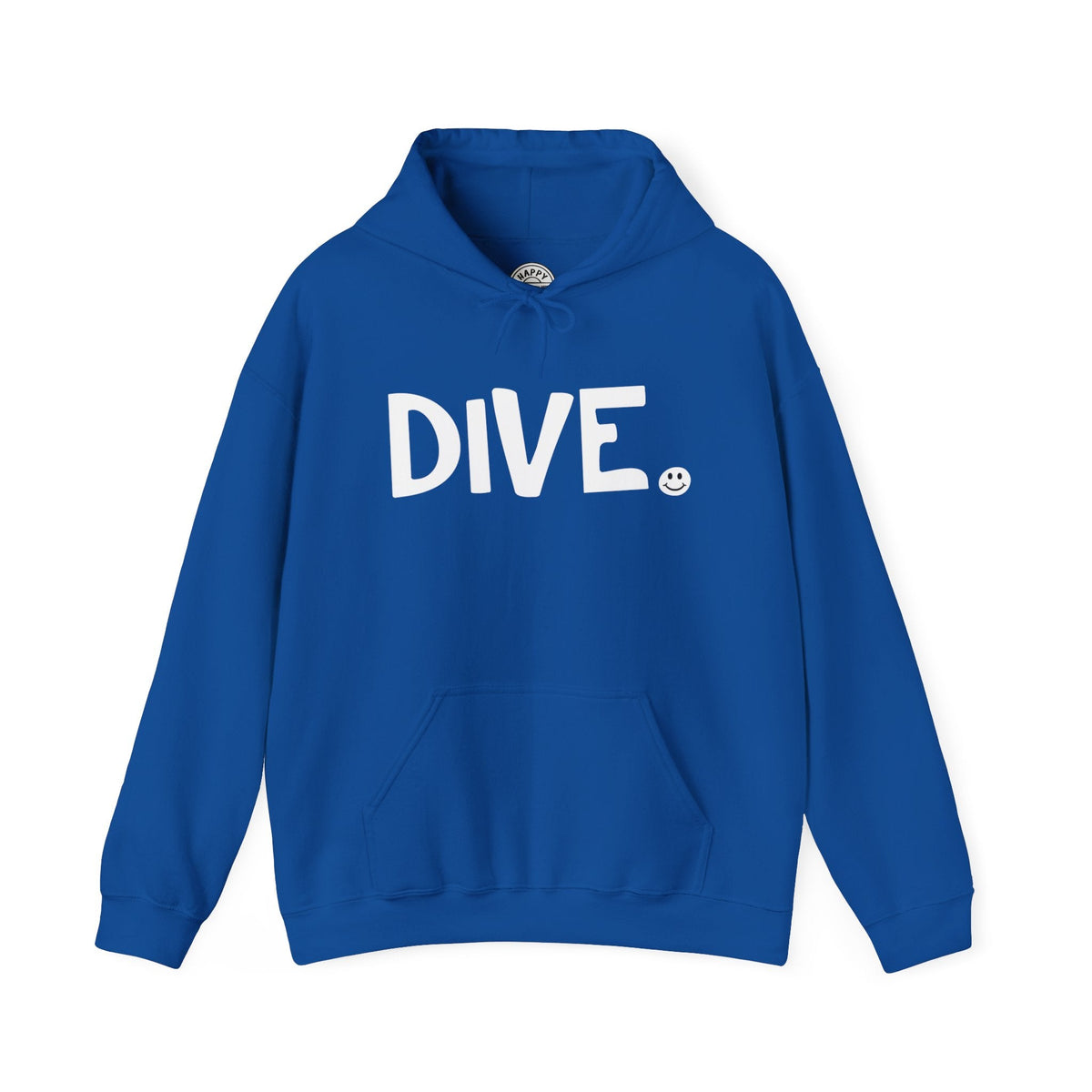 DIVE Happy Tee (Hoodie)  Hoodie 2XL / Royal HAPPY TEES® BRAND