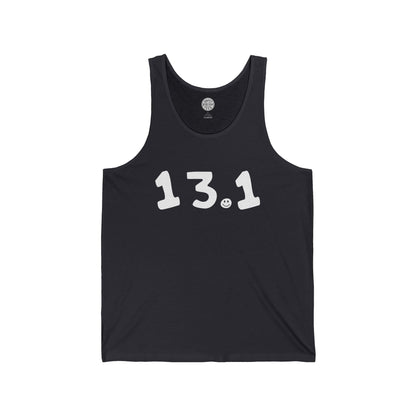 13.1 Happy Tee (Tank Top)  Tank Top 2XL / Dark Grey HAPPY TEES® BRAND