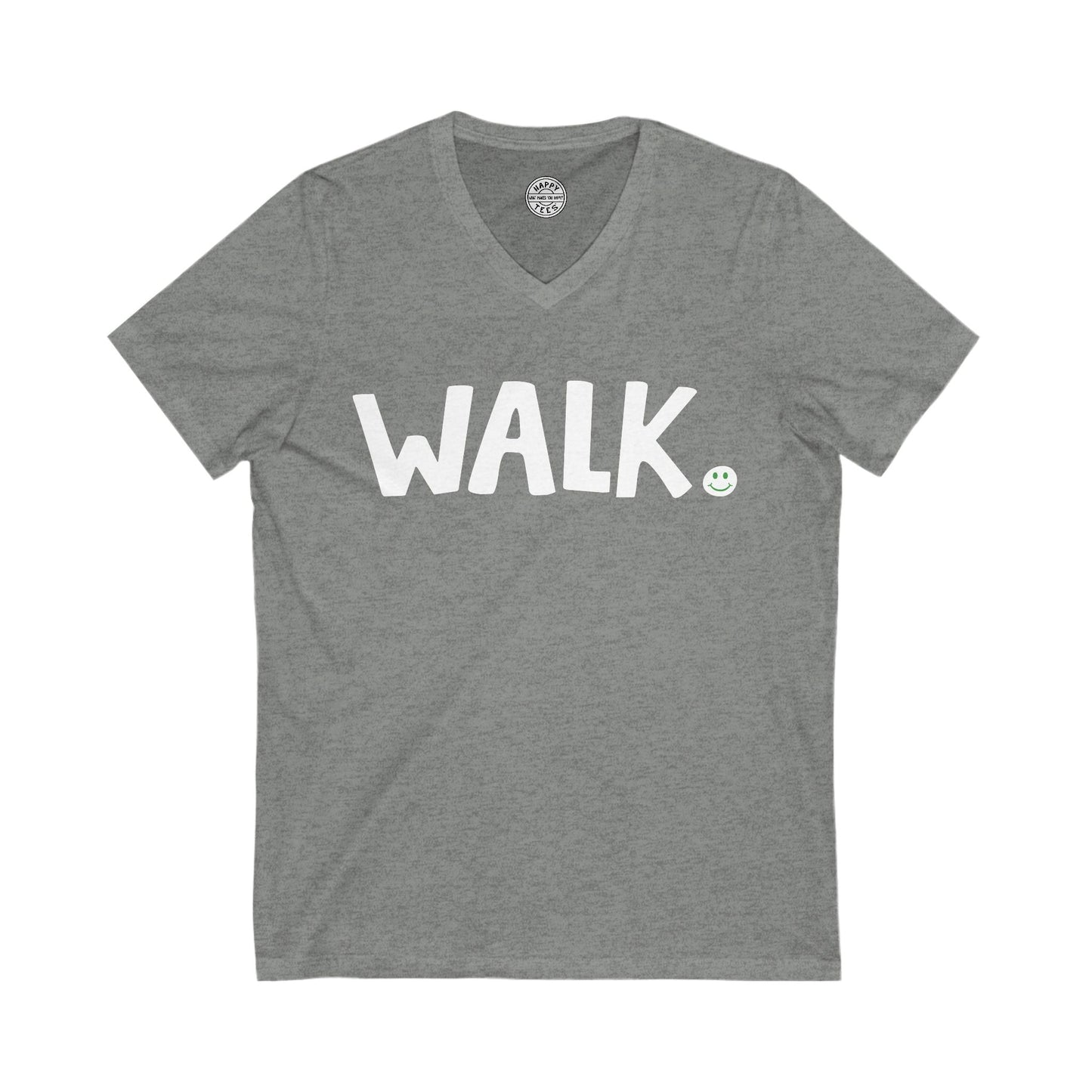 WALK Happy Tee (V-Neck) Printify