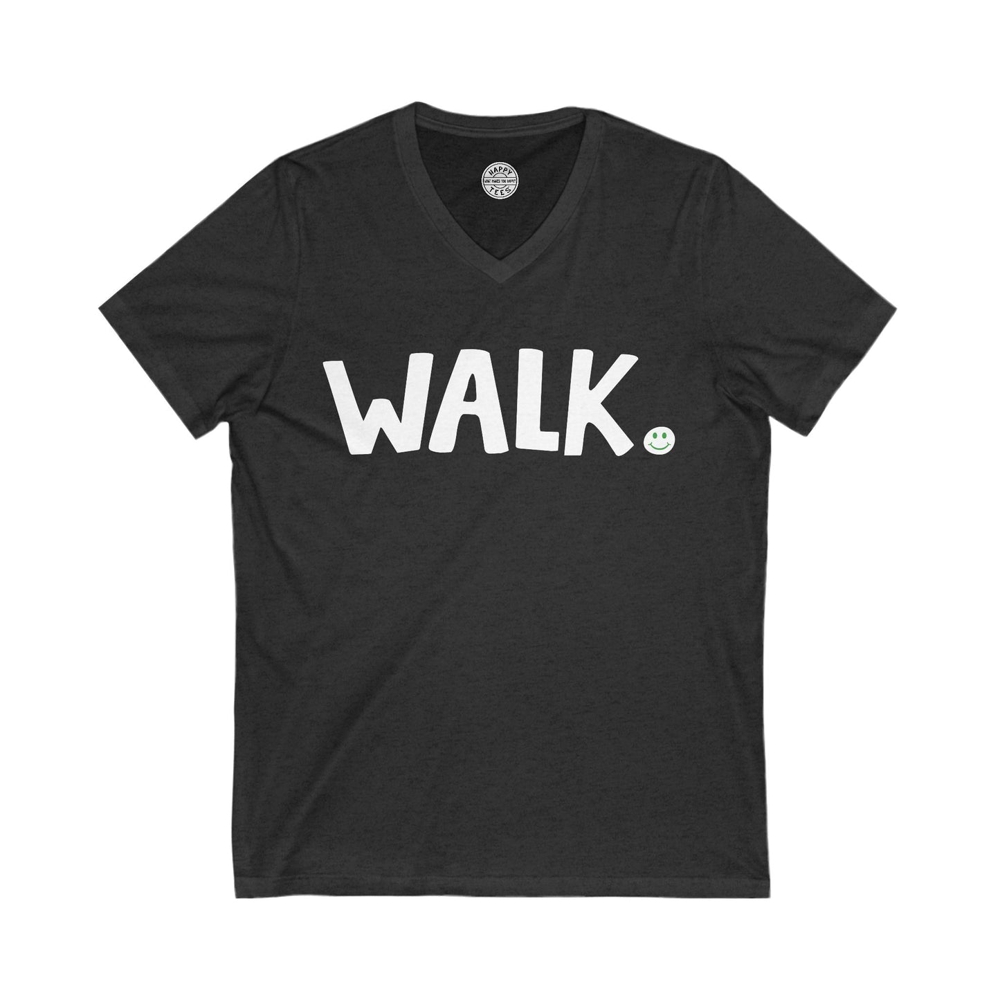WALK Happy Tee (V-Neck) Printify