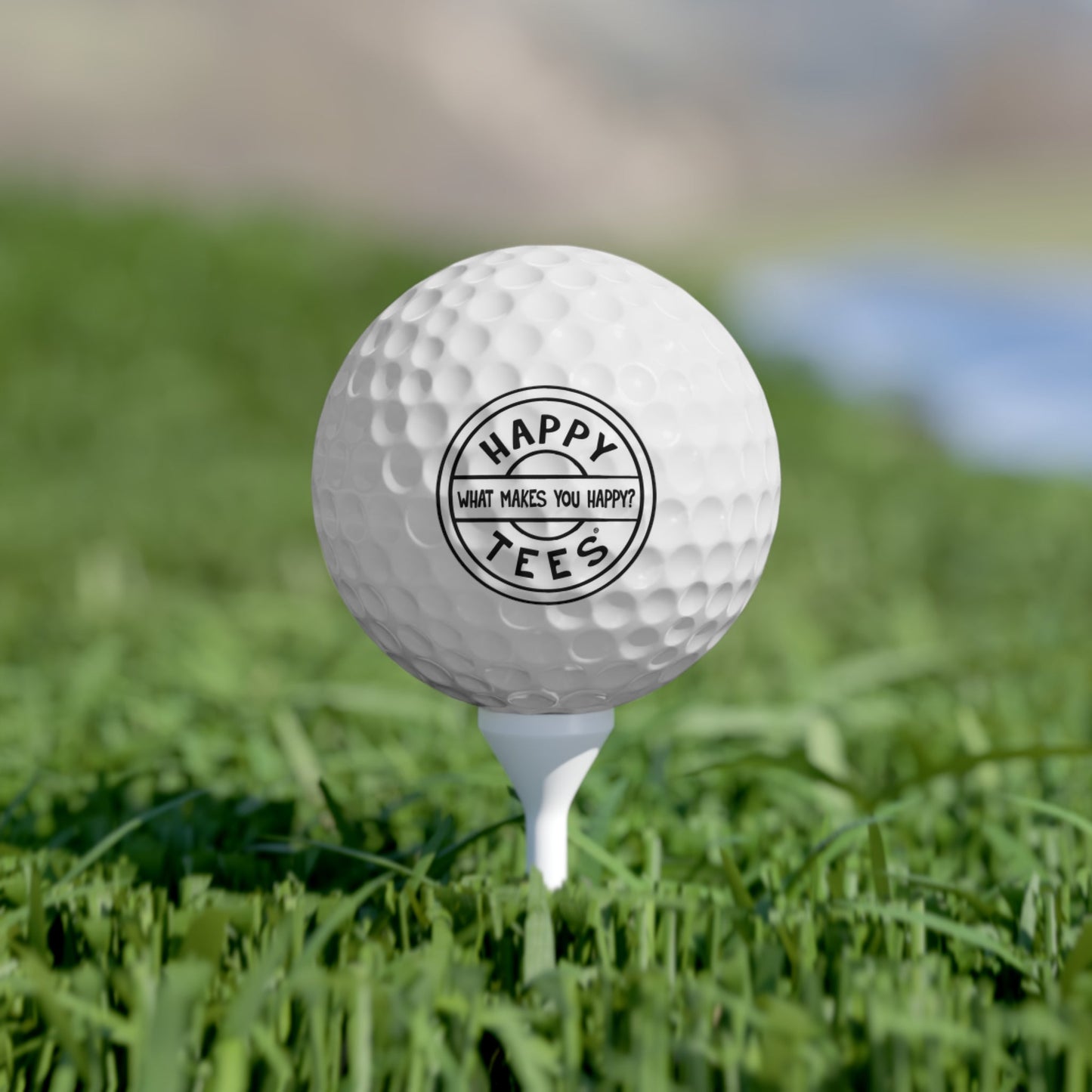 Happy Tees® Golf Balls (6 Pack) Printify