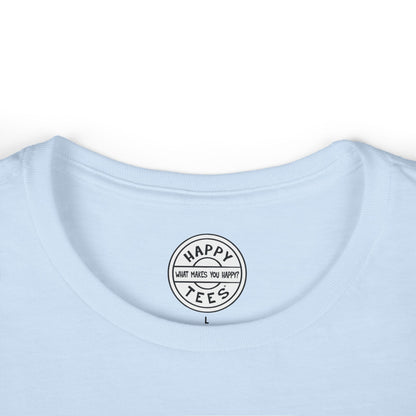 Happy Tees® T‑Shirt (Women's Tee without front logo)  T-Shirt  HAPPY TEES® BRAND