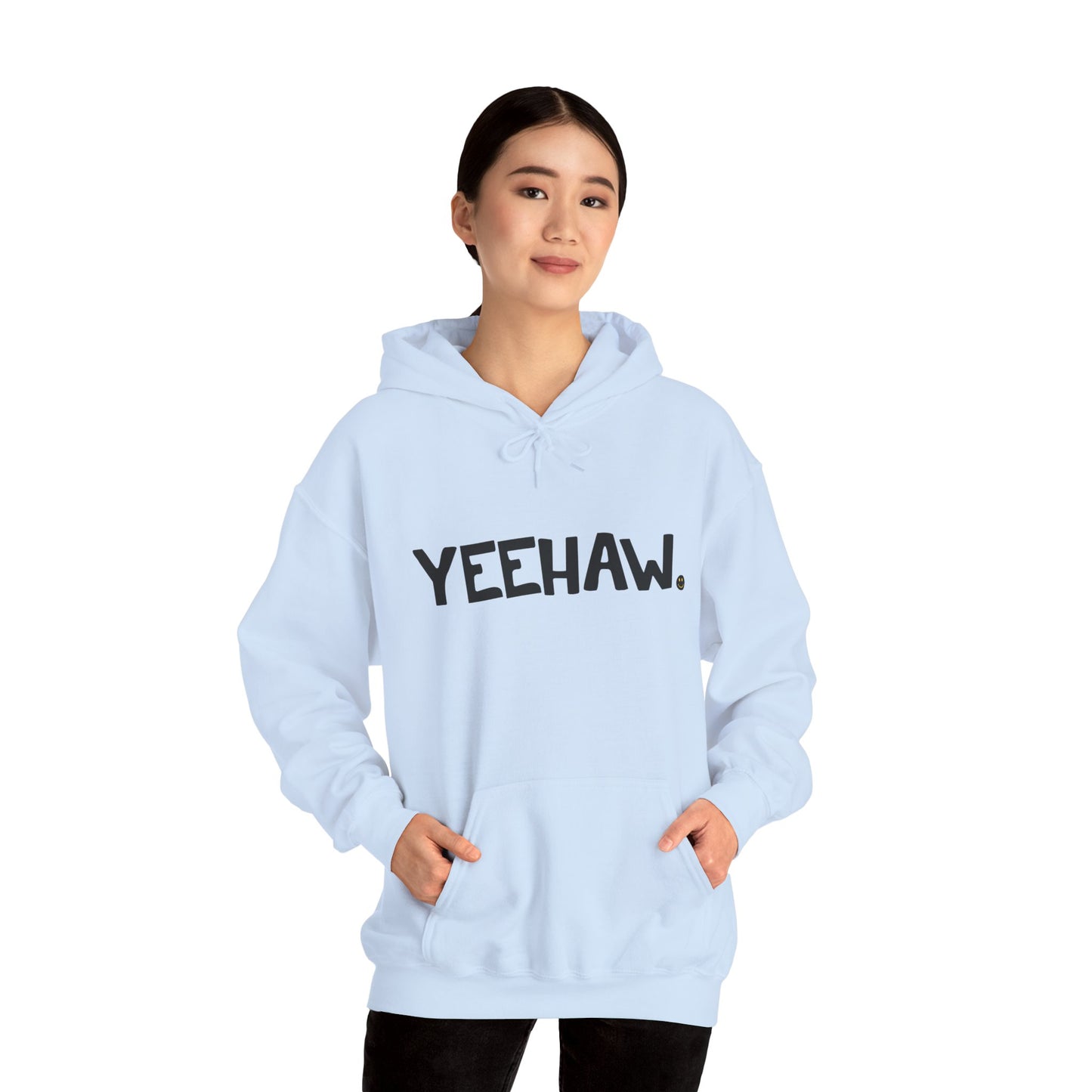 YEEHAW Happy Tee (Hoodie)  Hoodie  HAPPY TEES® BRAND