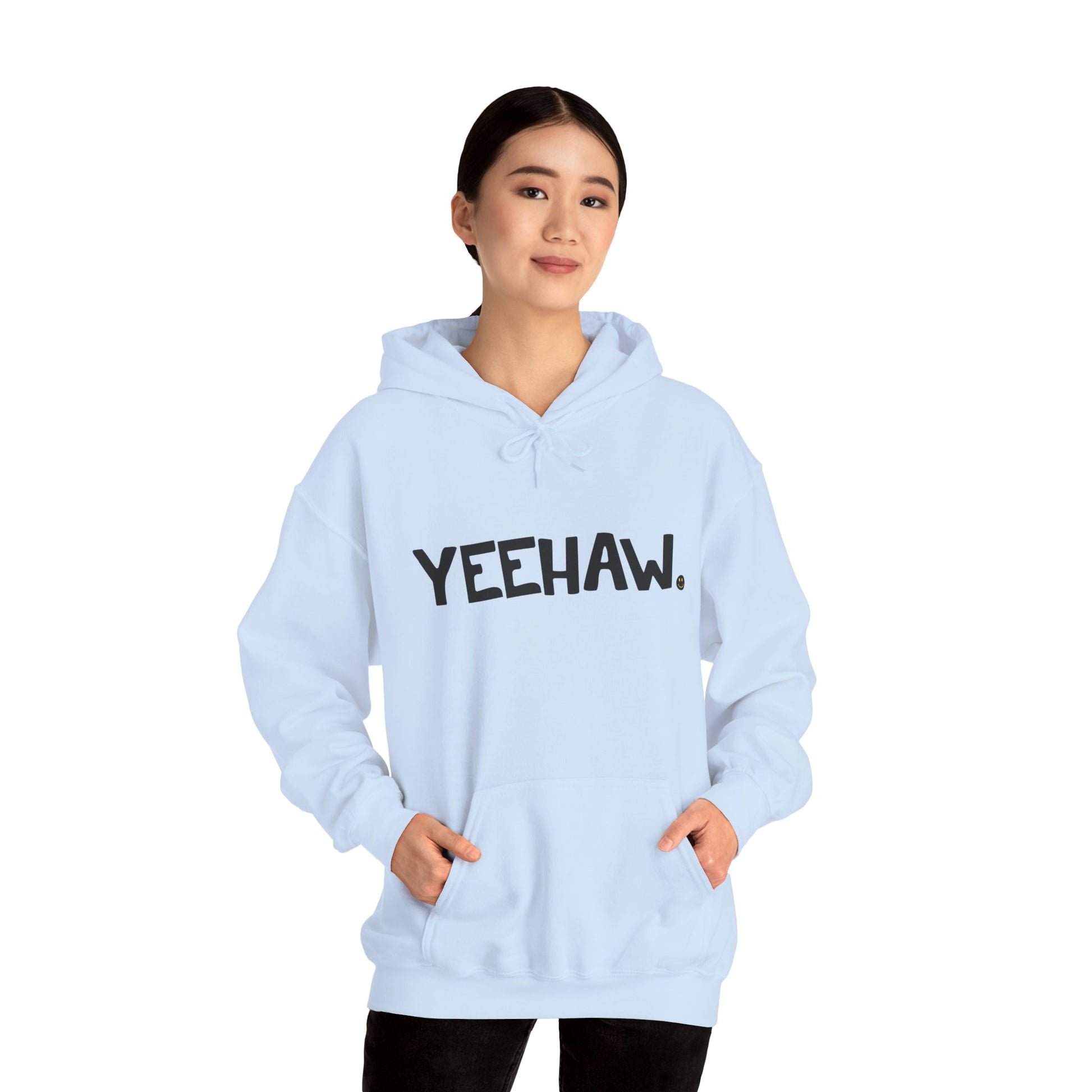 YEEHAW Happy Tee (Hoodie)  Hoodie  HAPPY TEES® BRAND