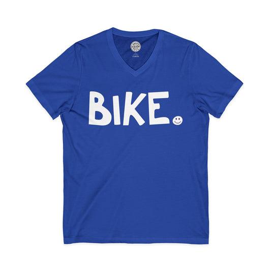 BIKE Happy Tee (V-Neck)