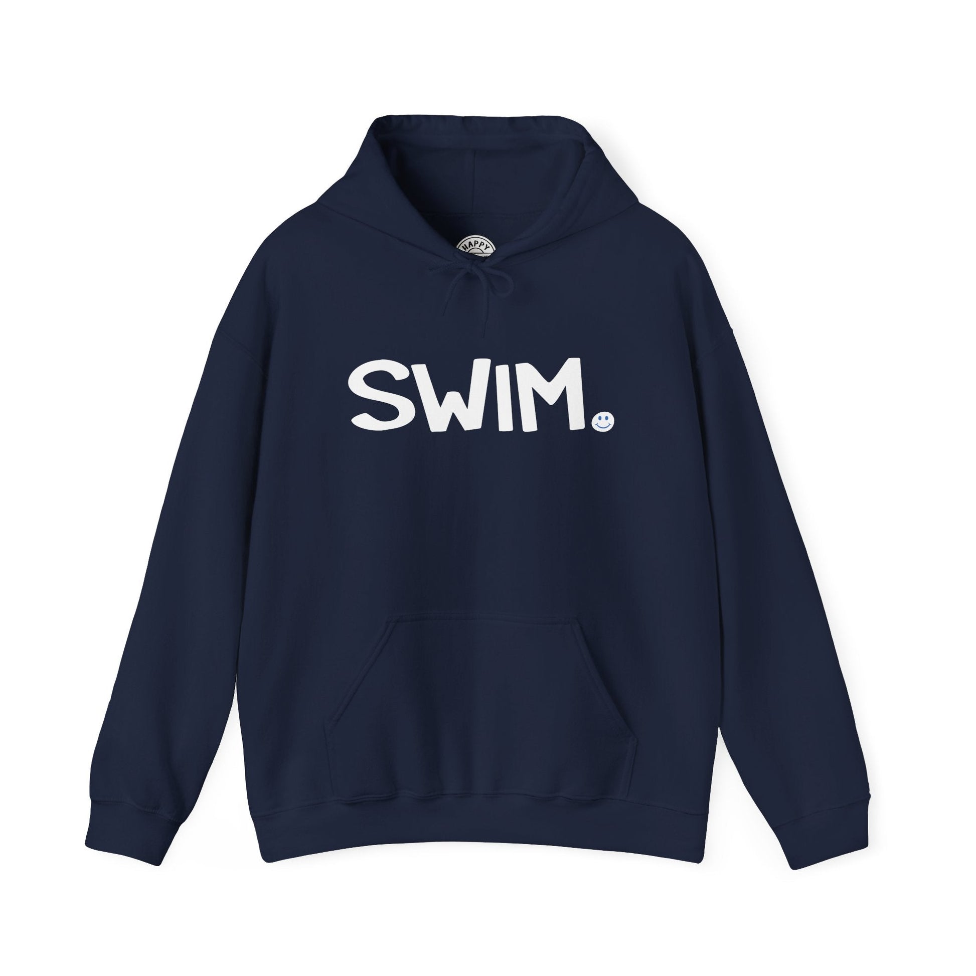 SWIM Happy Tee (Hoodie)  Hoodie 2XL / Navy HAPPY TEES® BRAND