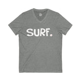 SURF Happy Tee (V-Neck)  V-neck Deep Heather / L HAPPY TEES® BRAND