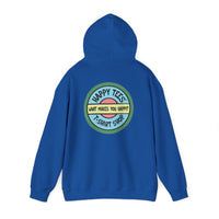 Happy Tees® Hoodie (without front logo)