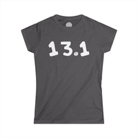 13.1 Happy Tee (Women's Tee)  T-Shirt Charcoal / 2XL HAPPY TEES® BRAND