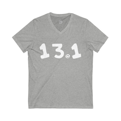 13.1 Happy Tee (V-Neck)  V-neck  HAPPY TEES® BRAND
