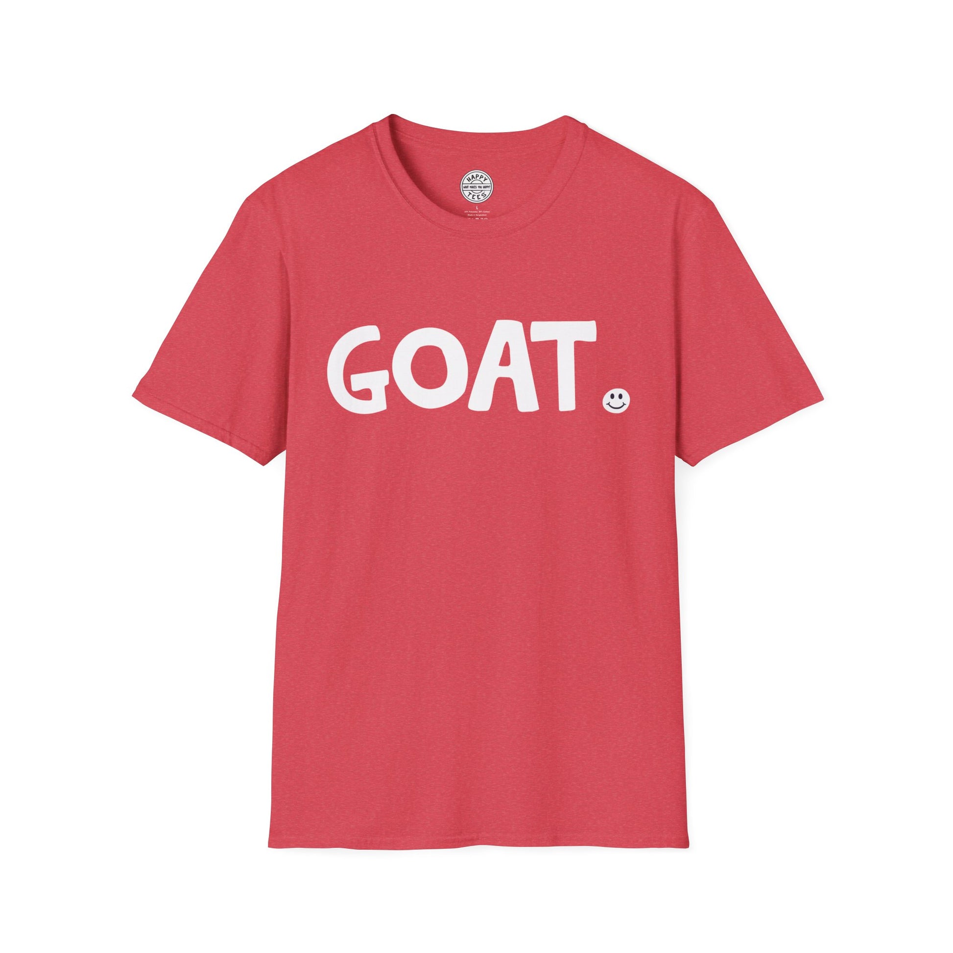 GOAT Happy Tee  T-Shirt  HAPPY TEES® BRAND
