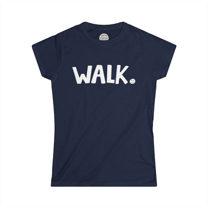 WALK Happy Tee (Women's Tee)  T-Shirt  HAPPY TEES® BRAND