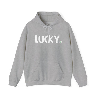 LUCKY Happy Tee (Hoodie)  Hoodie  HAPPY TEES® BRAND