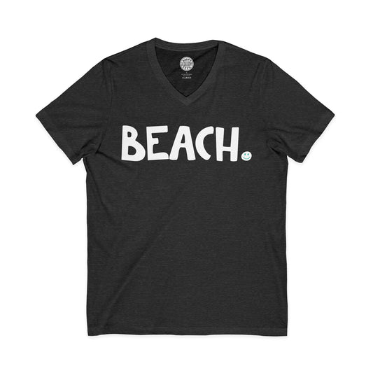 BEACH Happy Tee (V-Neck)