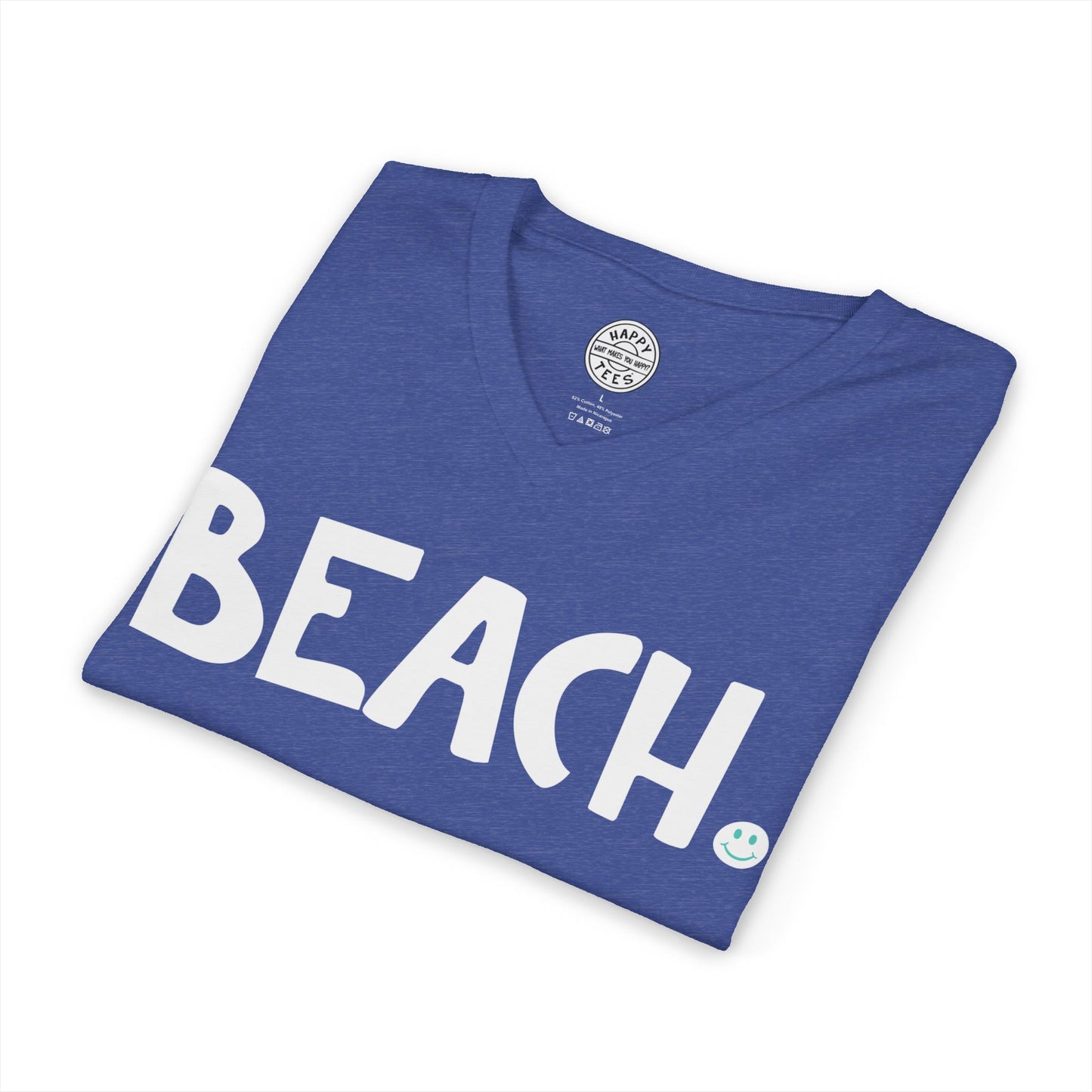 BEACH Happy Tee (V-Neck)