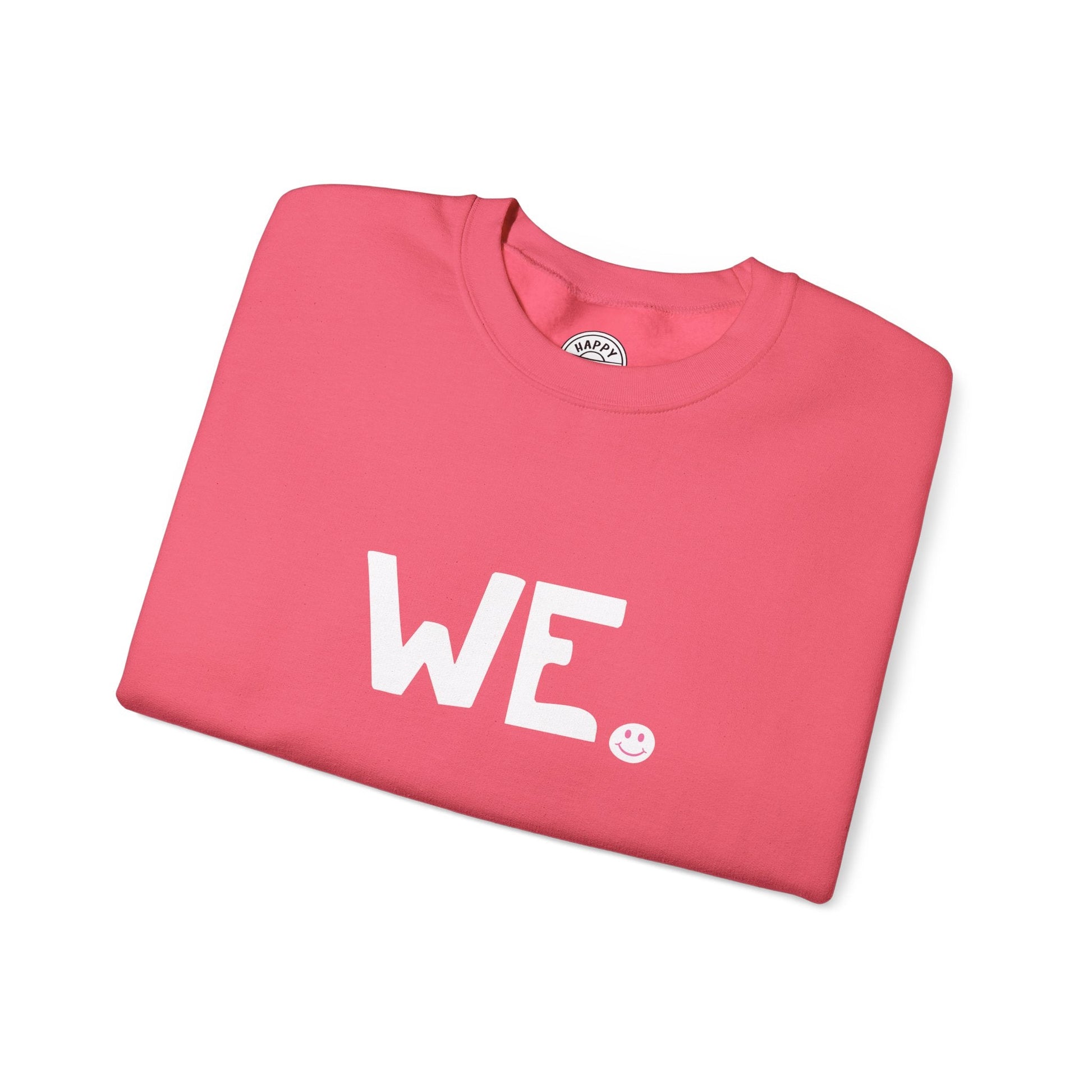 WE Happy Tee (Sweatshirt for Breast Cancer) Printify