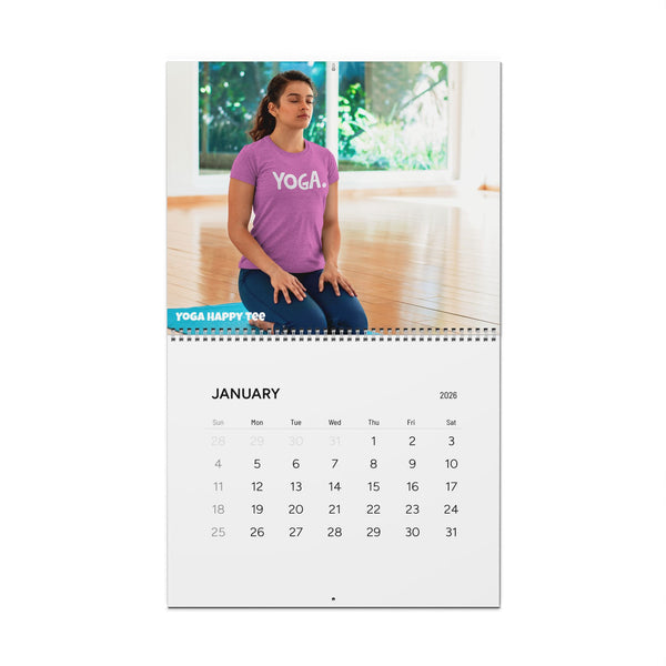 Happy Tees® Calendar (2026)  Calendar 14" x 11.5" / Glossy HAPPY TEES® BRAND