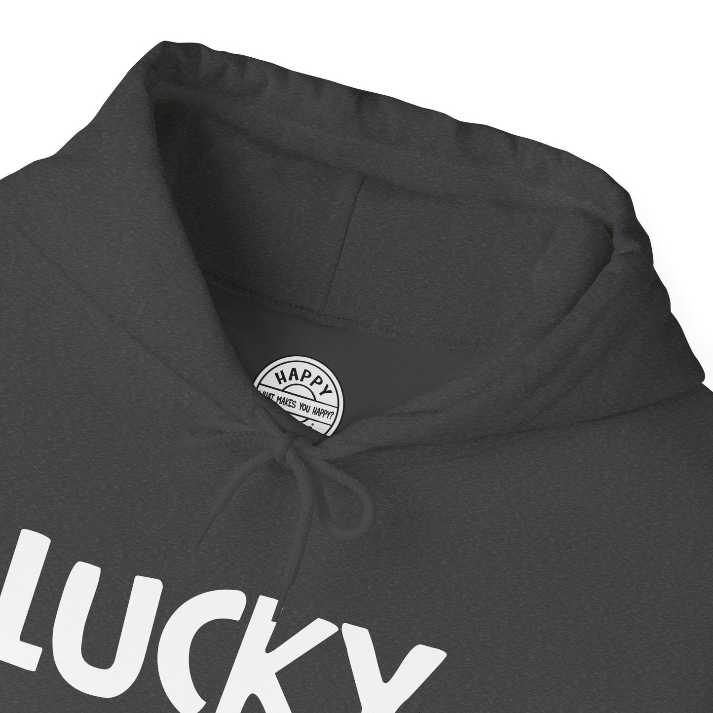 LUCKY Happy Tee (Hoodie)  Hoodie  HAPPY TEES® BRAND