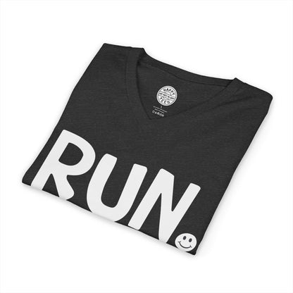 RUN Happy Tee (V-Neck)
