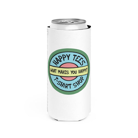 Happy Tees® Cooler (for 12 ounce slim cans) Printify