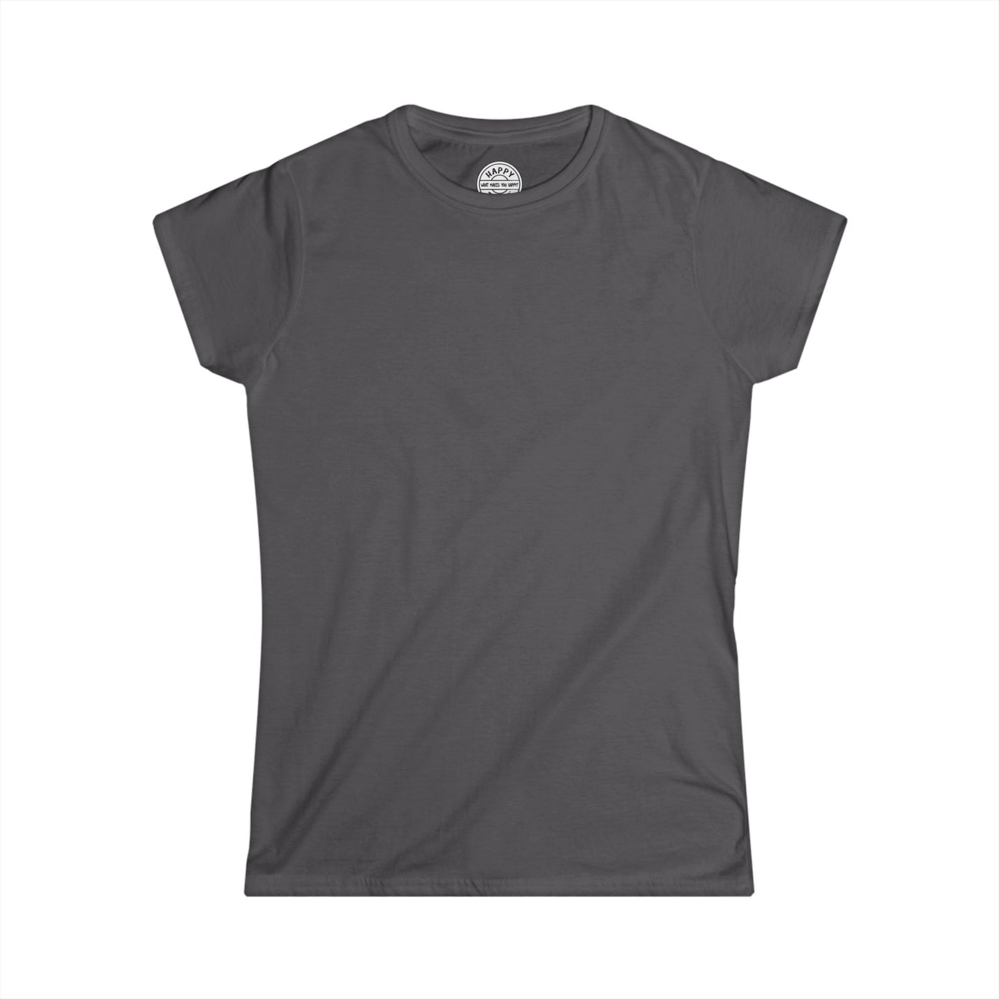 Happy Tees® T‑Shirt (Women's Tee without front logo)  T-Shirt  HAPPY TEES® BRAND