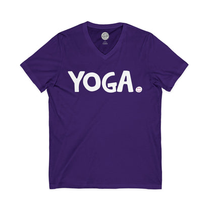 YOGA Happy Tee (V-Neck)  V-neck  HAPPY TEES® BRAND