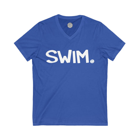 SWIM Happy Tee (V-Neck) Printify