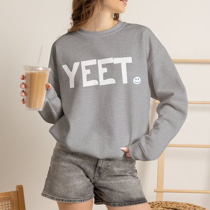 YEET Happy Tee (Sweatshirt)  Sweatshirt  HAPPY TEES® BRAND
