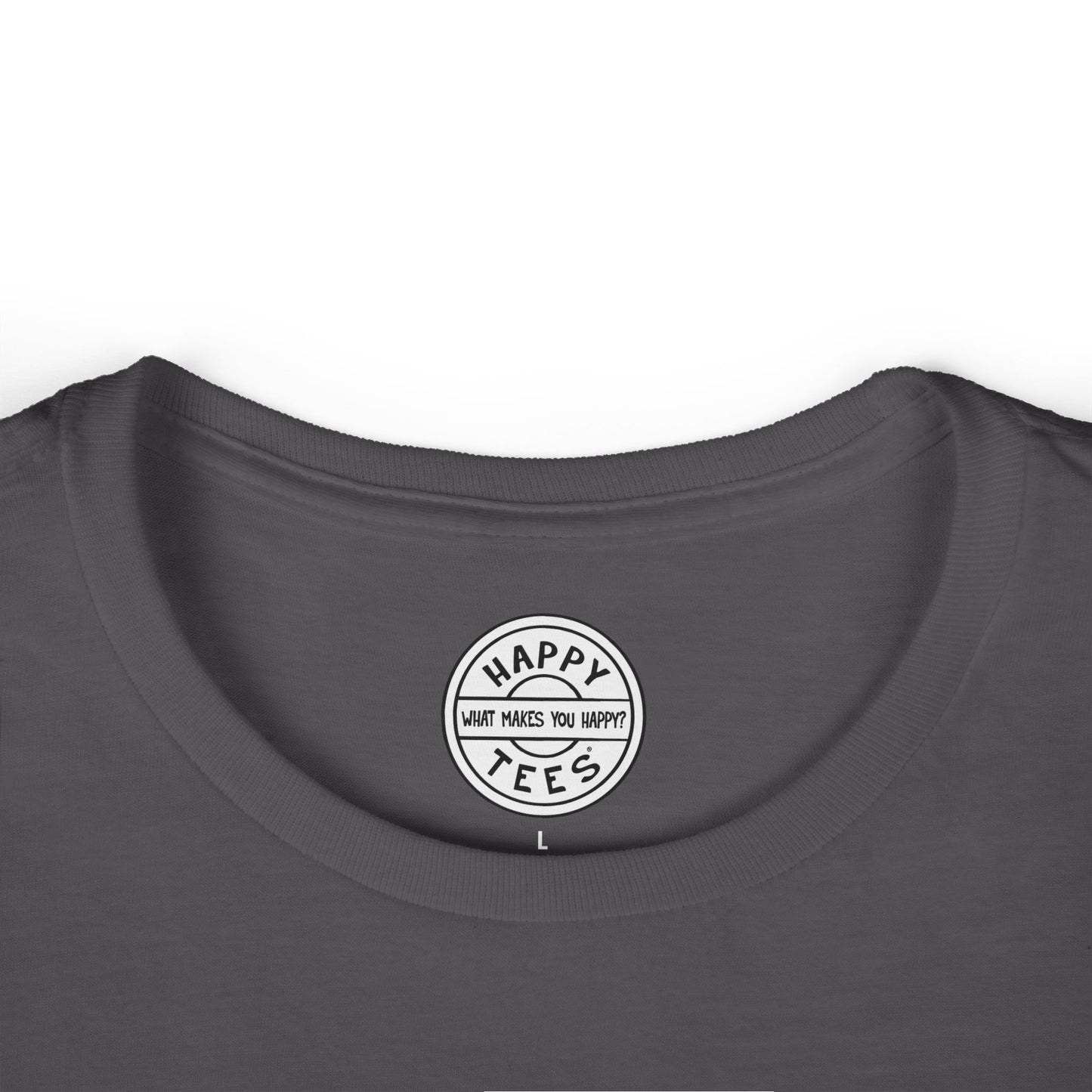 RUN Happy Tee (Women's Tee)  T-Shirt  HAPPY TEES® BRAND