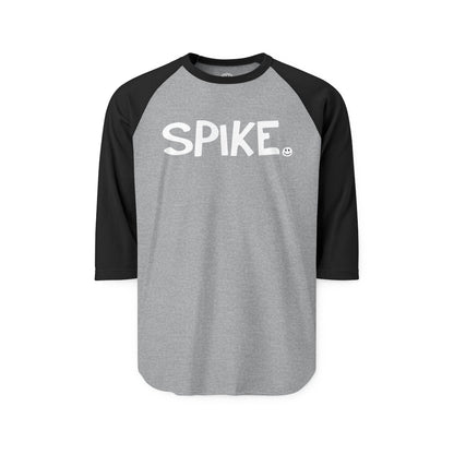 SPIKE Happy Tee (Long Sleeve Raglan)  Long-sleeve  HAPPY TEES® BRAND
