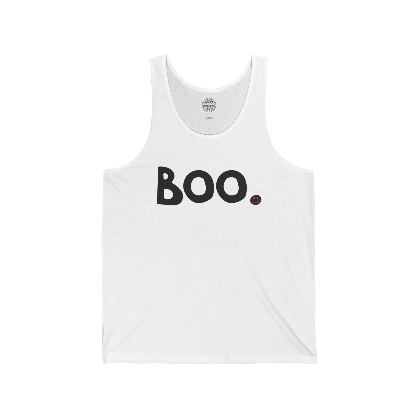 BOO Happy Tee (Tank Top)  Tank Top  HAPPY TEES® BRAND