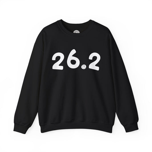 26.2 Happy Tee (Sweatshirt)  Sweatshirt Black / L HAPPY TEES® BRAND