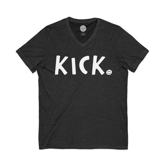 KICK Happy Tee (V-Neck)