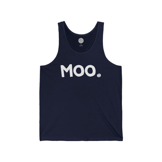MOO Happy Tee (Tank Top)  Tank Top  HAPPY TEES® BRAND