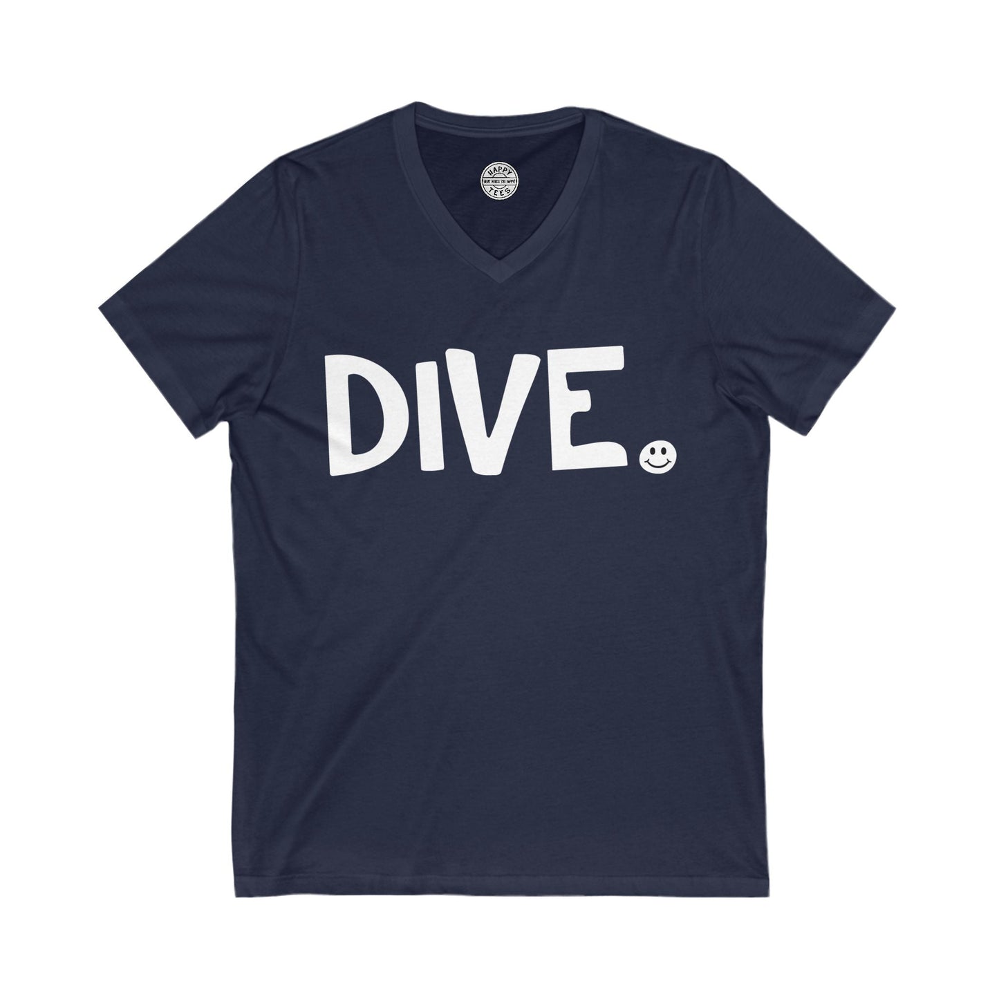 DIVE Happy Tee (V-Neck) Printify