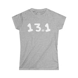 13.1 Happy Tee (Women's Tee)  T-Shirt Sport Grey / 2XL HAPPY TEES® BRAND